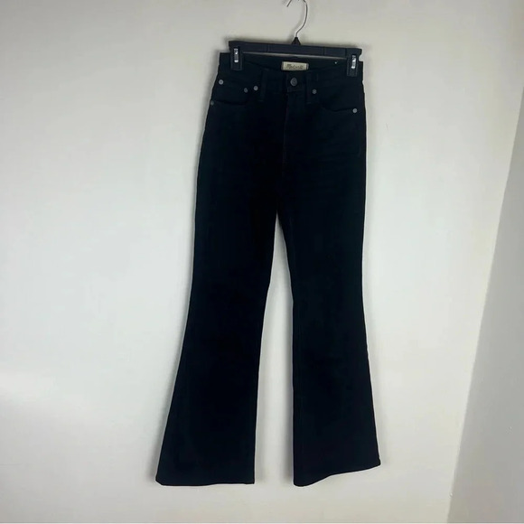 MADEWELL "Perfect vintage flare jean" In Sherborn Wash. EUC Size 23 - Picture 3 of 9